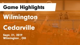 Wilmington  vs Cedarville  Game Highlights - Sept. 21, 2019