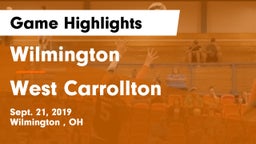 Wilmington  vs West Carrollton Game Highlights - Sept. 21, 2019