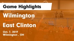 Wilmington  vs East Clinton  Game Highlights - Oct. 7, 2019