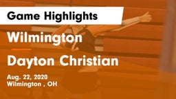 Wilmington  vs Dayton Christian  Game Highlights - Aug. 22, 2020