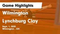 Wilmington  vs Lynchburg Clay  Game Highlights - Sept. 1, 2020