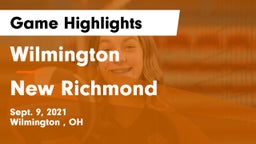Wilmington  vs New Richmond  Game Highlights - Sept. 9, 2021