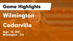 Wilmington  vs Cedarville  Game Highlights - Sept. 18, 2021