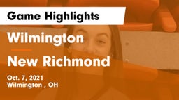 Wilmington  vs New Richmond  Game Highlights - Oct. 7, 2021