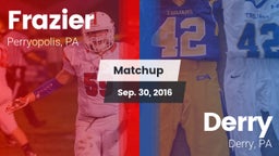 Matchup: Frazier vs. Derry  2016