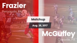 Matchup: Frazier vs. McGuffey  2017