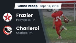 Recap: Frazier  vs. Charleroi  2018