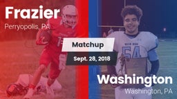 Matchup: Frazier vs. Washington  2018