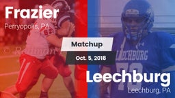 Matchup: Frazier vs. Leechburg  2018