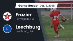 Recap: Frazier  vs. Leechburg  2018