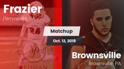 Matchup: Frazier vs. Brownsville  2018