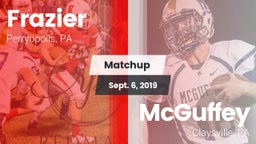 Matchup: Frazier vs. McGuffey  2019