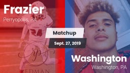 Matchup: Frazier vs. Washington  2019