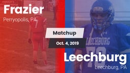 Matchup: Frazier vs. Leechburg  2019
