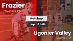 Matchup: Frazier vs. Ligonier Valley  2020