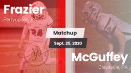 Matchup: Frazier vs. McGuffey  2020