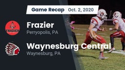 Recap: Frazier  vs. Waynesburg Central  2020
