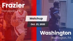 Matchup: Frazier vs. Washington  2020