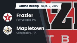 Recap: Frazier  vs. Mapletown  2022