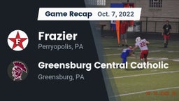 Recap: Frazier  vs. Greensburg Central Catholic  2022