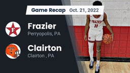 Recap: Frazier  vs. Clairton  2022