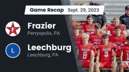 Recap: Frazier  vs. Leechburg  2023