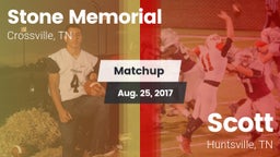 Matchup: Stone Memorial vs. Scott  2017