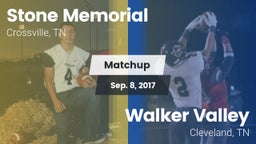 Matchup: Stone Memorial vs. Walker Valley  2017