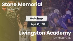 Matchup: Stone Memorial vs. Livingston Academy 2017
