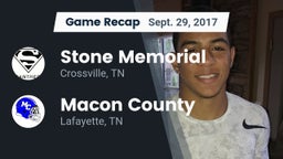 Recap: Stone Memorial  vs. Macon County  2017