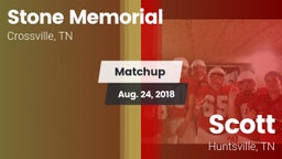 Matchup: Stone Memorial vs. Scott  2018