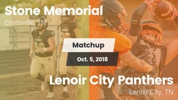 Matchup: Stone Memorial vs. Lenoir City Panthers 2018