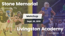 Matchup: Stone Memorial vs. Livingston Academy 2019
