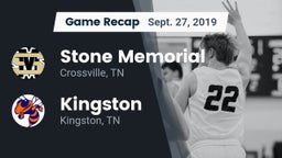 Recap: Stone Memorial  vs. Kingston  2019
