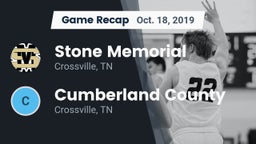 Recap: Stone Memorial  vs. Cumberland County  2019