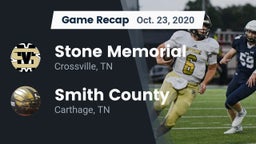 Recap: Stone Memorial  vs. Smith County  2020