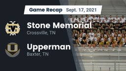 Recap: Stone Memorial  vs. Upperman  2021