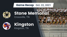Recap: Stone Memorial  vs. Kingston  2021