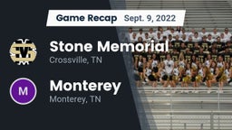 Recap: Stone Memorial  vs. Monterey  2022