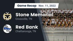 Recap: Stone Memorial  vs. Red Bank  2022