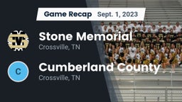 Recap: Stone Memorial  vs. Cumberland County  2023