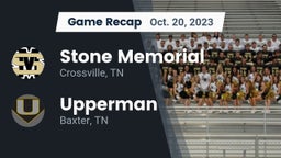 Recap: Stone Memorial  vs. Upperman  2023