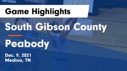 South Gibson County  vs Peabody  Game Highlights - Dec. 9, 2021