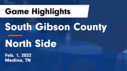 South Gibson County  vs North Side Game Highlights - Feb. 1, 2022