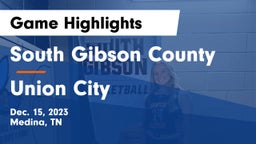 South Gibson County  vs Union City  Game Highlights - Dec. 15, 2023