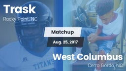 Matchup: Trask vs. West Columbus  2017