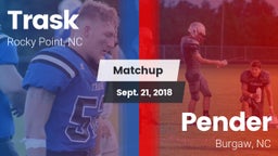 Matchup: Trask vs. Pender  2018