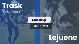 Matchup: Trask vs. Lejuene  2018