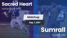 Matchup: Sacred Heart vs. Sumrall  2017