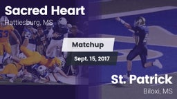 Matchup: Sacred Heart vs. St. Patrick  2017